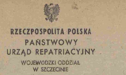 Obrazek Dokumenty repatriantów z Dzisieńszczyzny w PUR Szczecin – część 9 – Punkt etapowy Szczecin